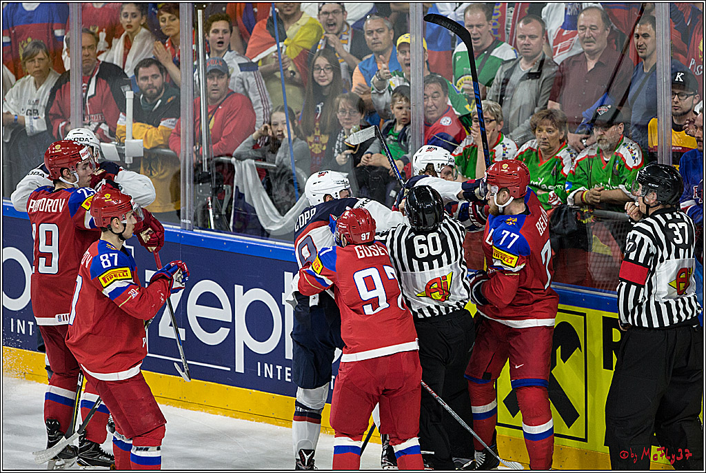 IIHF WM 2017, Russland - USA, 16.05.2017